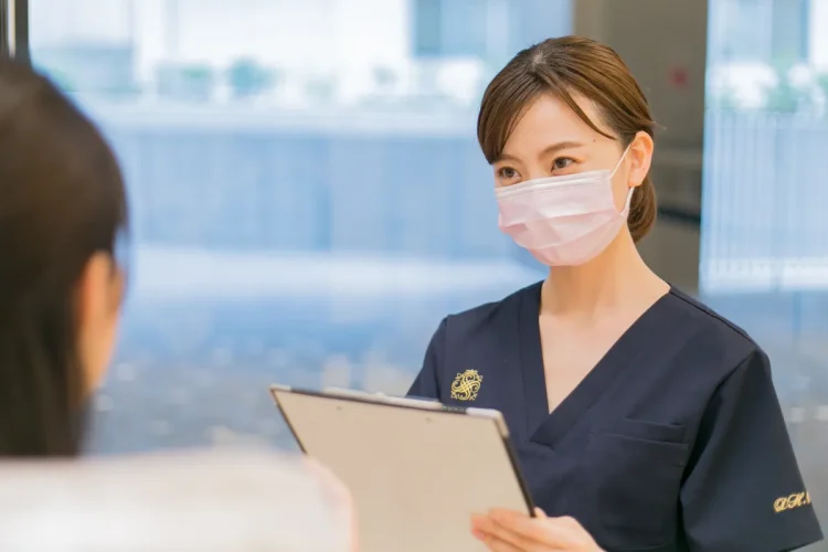 エス歯科の無料相談の様子